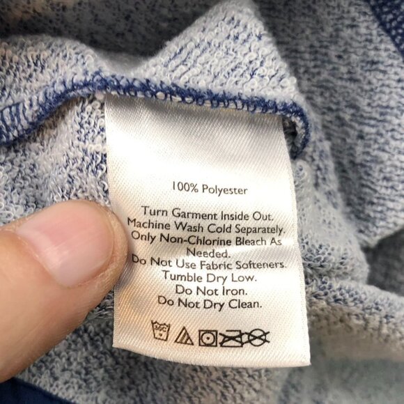 Eddie Bauer Womens Jacket Size 2XL Stand Collar Outdoors Full Zip Blue Cozy - Picture 9 of 15